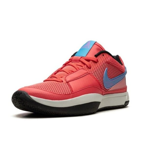 Nike Ja 1 Ember Glow Red Low Top Sneakers Size 8.5 DR8785-800 - Picture 1 of 11